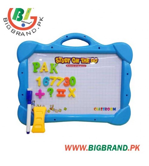Blue Magical Drawing Board with Magnetic Figures Plus 